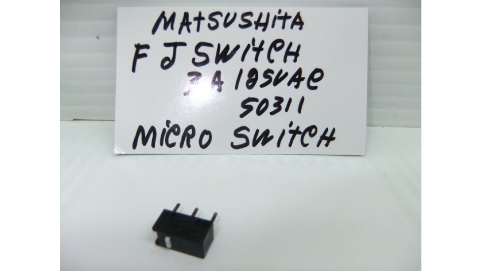Matsushita F J switch 3A 125VAC 50311